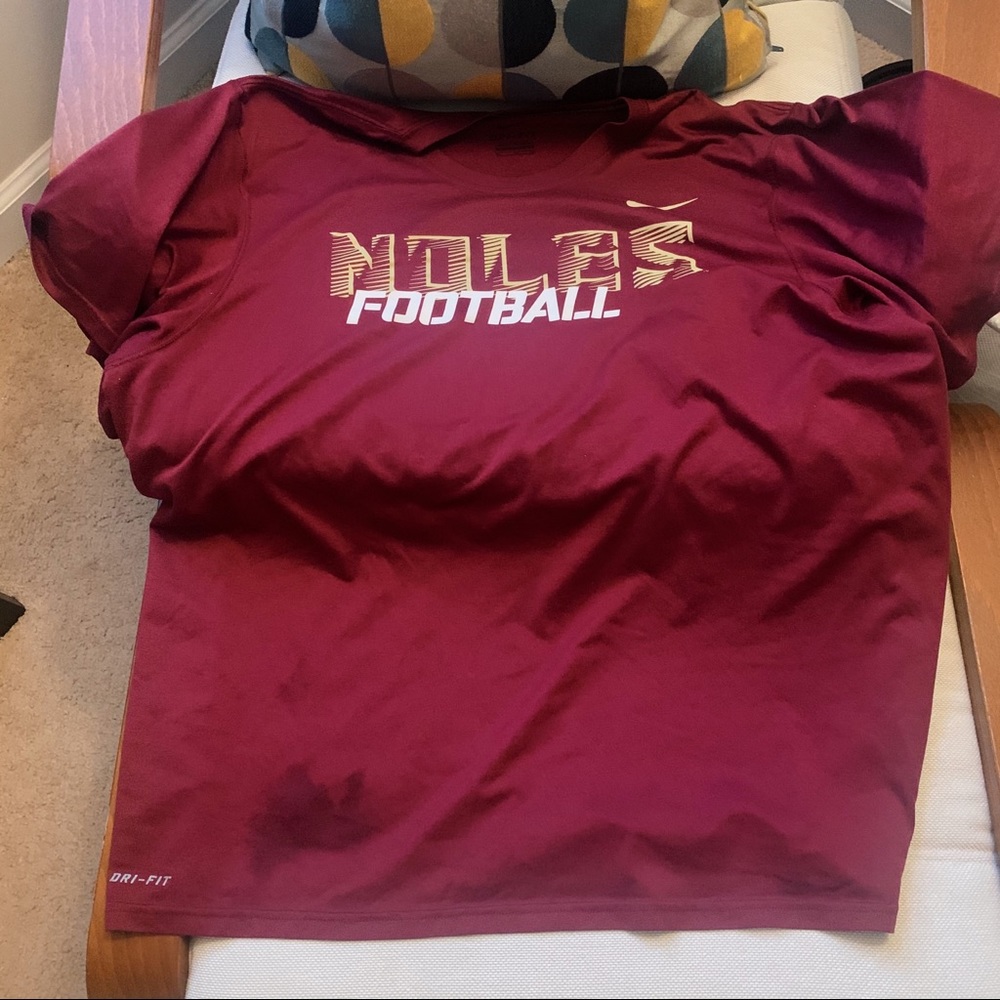 Nike Seminoles Football Jersey T Shirt - Picture 2 of 6